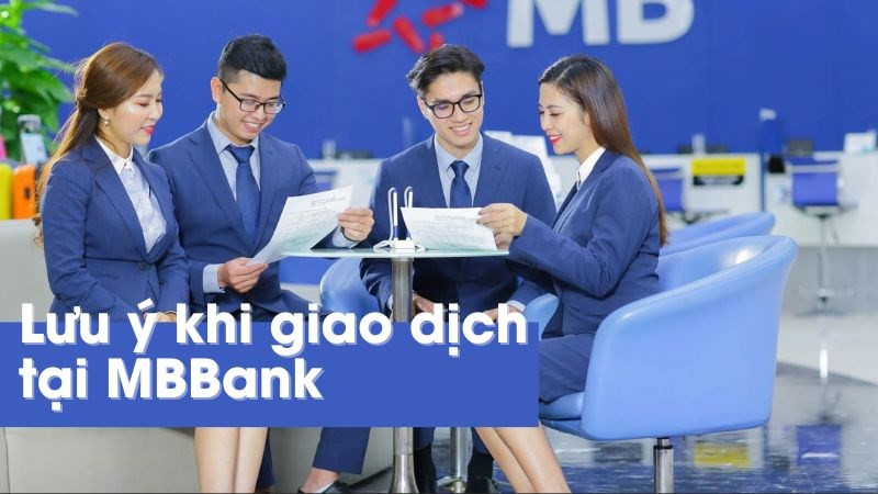 Lưu ý khi giao dịch tại MBBank