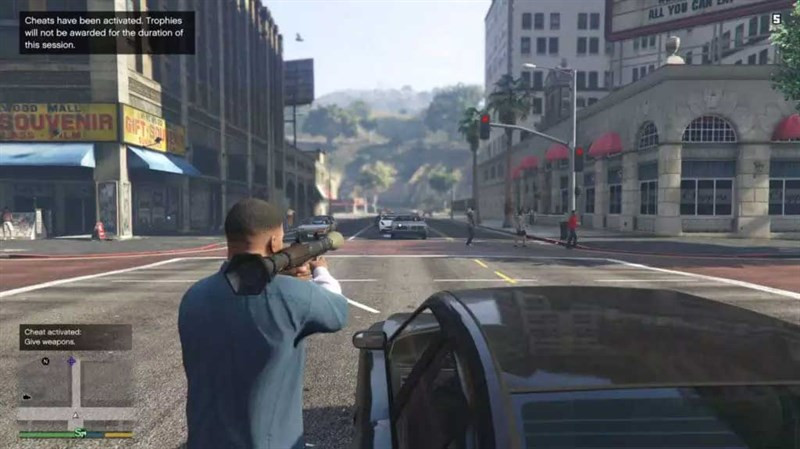 Mã cheat GTA 5 cho phương tiện