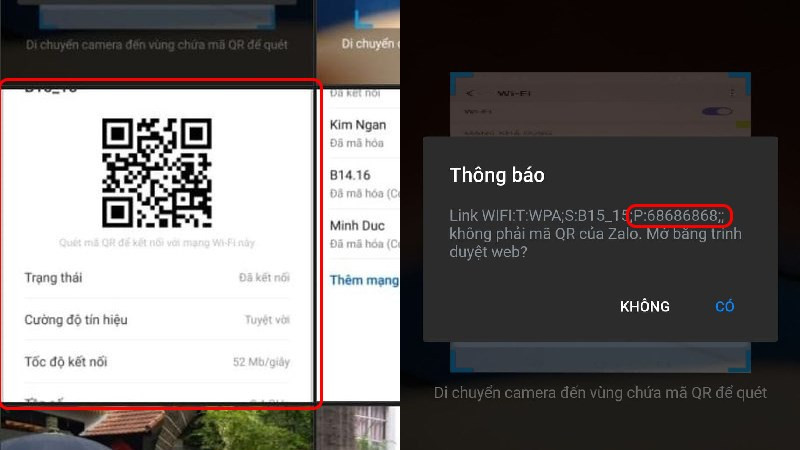 Mật khẩu WiFi