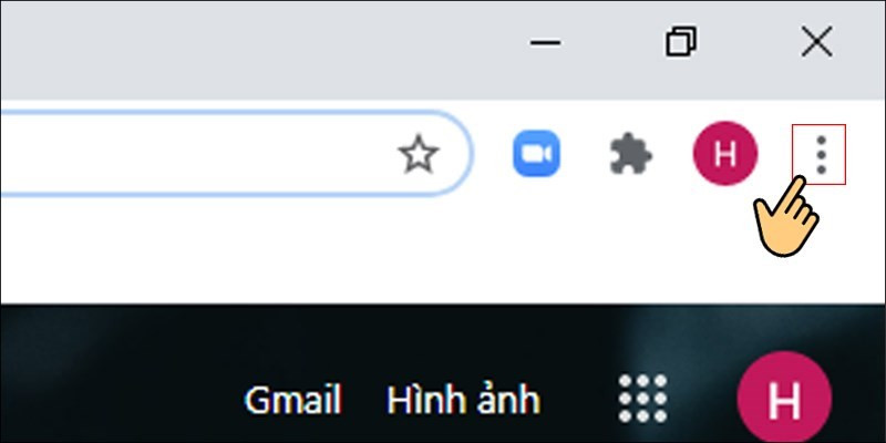 Mở cài đặt Google Chrome