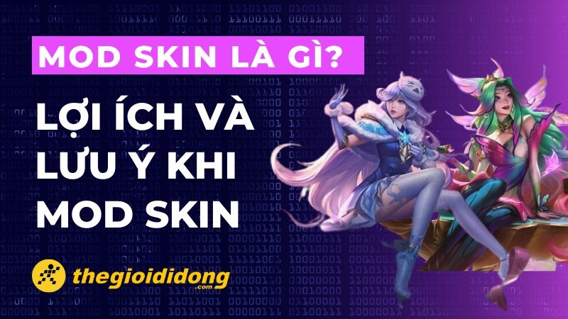 Mod skin l&agrave; g&igrave; ? C&aacute;c lợi &iacute;ch v&agrave; những lưu &yacute; khi mod skin khi chơi game