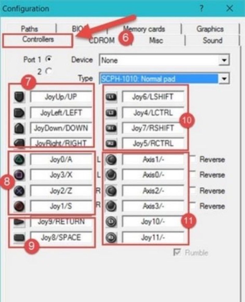 Một số nút cơ bản