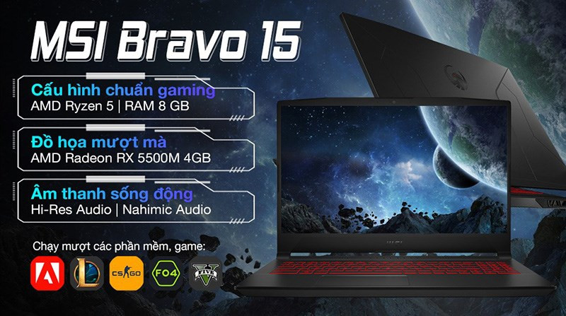 MSI Gaming Bravo 15 B5DD R5