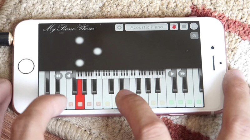 My Piano Phone là một trong những phần mềm học đàn piano trên điện thoại được đánh giá rất cao