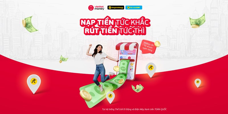 Nạp/r&uacute;t tiền dễ d&agrave;ng