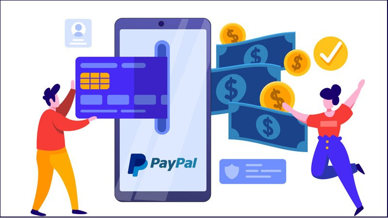 Nạp tiền vào PayPal bằng thẻ Visa, Mastercard