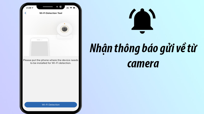 Nhận thông báo từ camera trên KBONE