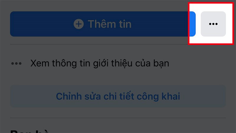 Nhấn vào biểu tượng 3 chấm và chọn Nhật ký hoạt động