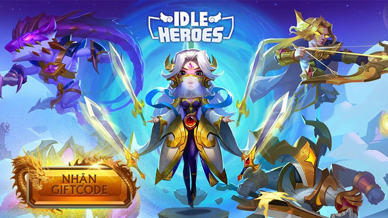 Nhập code Idle Heroes để nhận quà