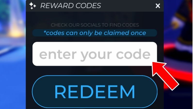 Nhập code tại phần "Enter your code"