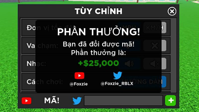 Nhập code th&agrave;nh c&ocirc;ng