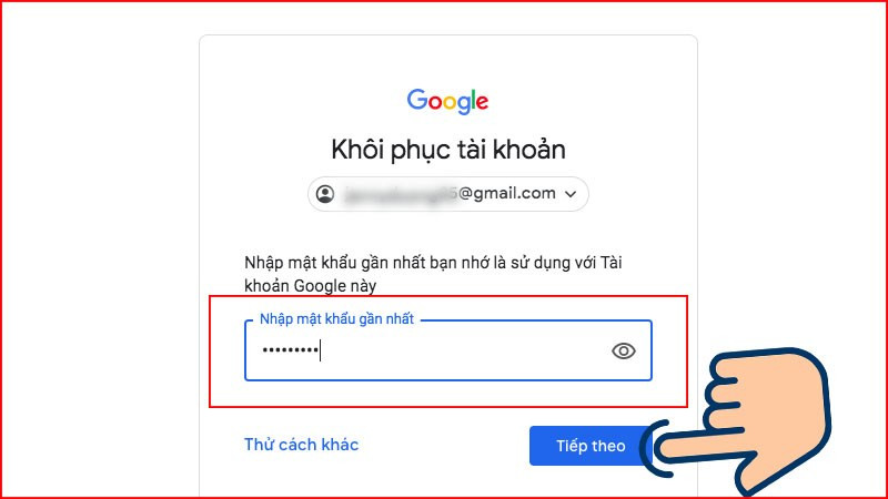 Nhập mật khẩu