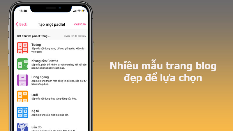 Nhiều mẫu blog đẹp để lựa chọn