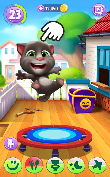 Nuôi mèo Tom và thú cưng trong My Talking Tom 2