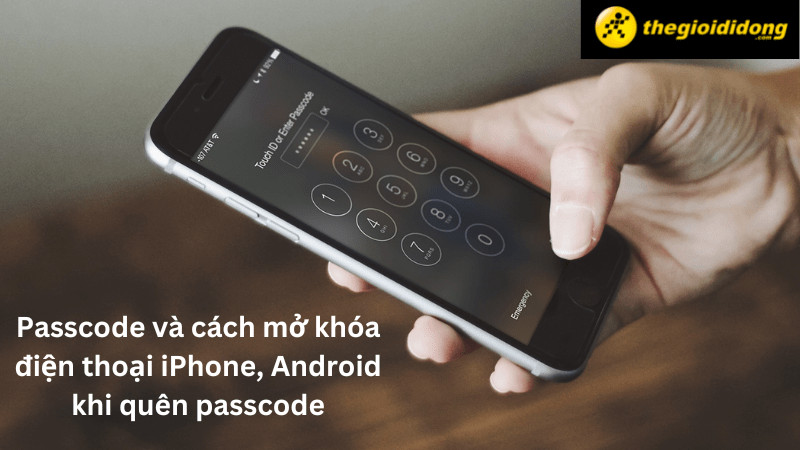 Passcode và cách mở khóa điện thoại iPhone, Android khi quên