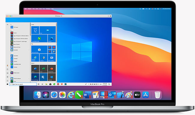 Phần mềm Parallels Desktop