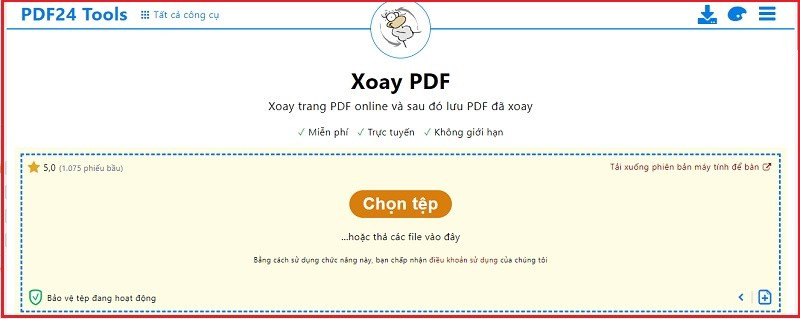 Phần mềm PDF24 Tools