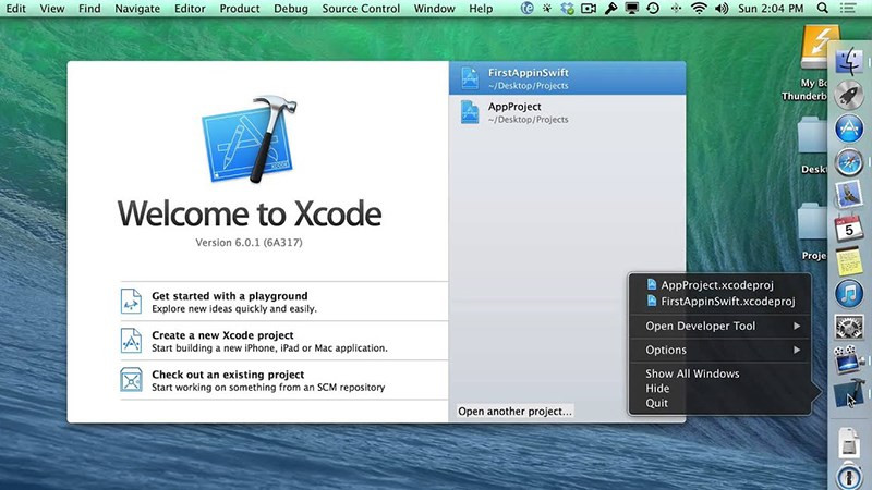 Phần mềm XCode