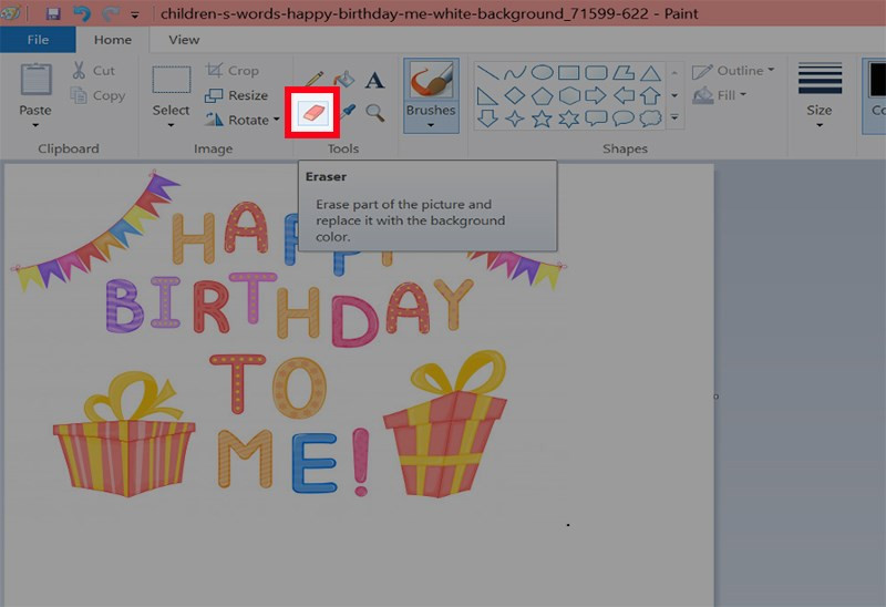 Hướng Dẫn Xóa Chữ Trên Ảnh Bằng Paint Đơn Giản và Hiệu Quả