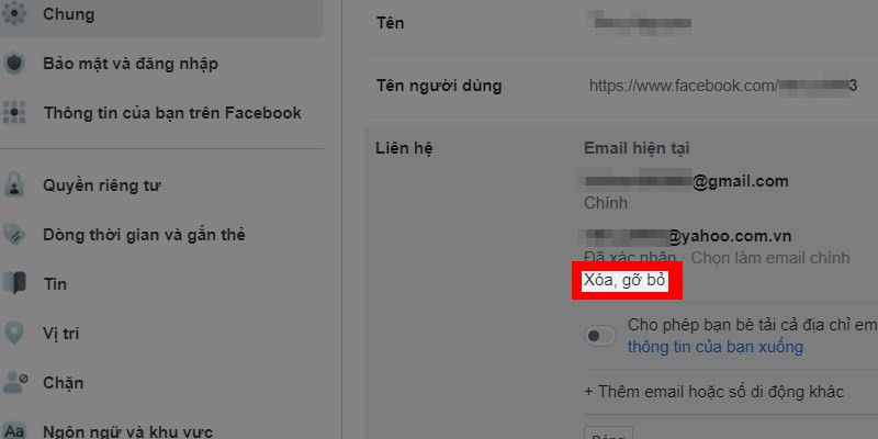 Hướng Dẫn Thêm, Thay Đổi và Xóa Email trên Facebook Đơn Giản Nhất 2023