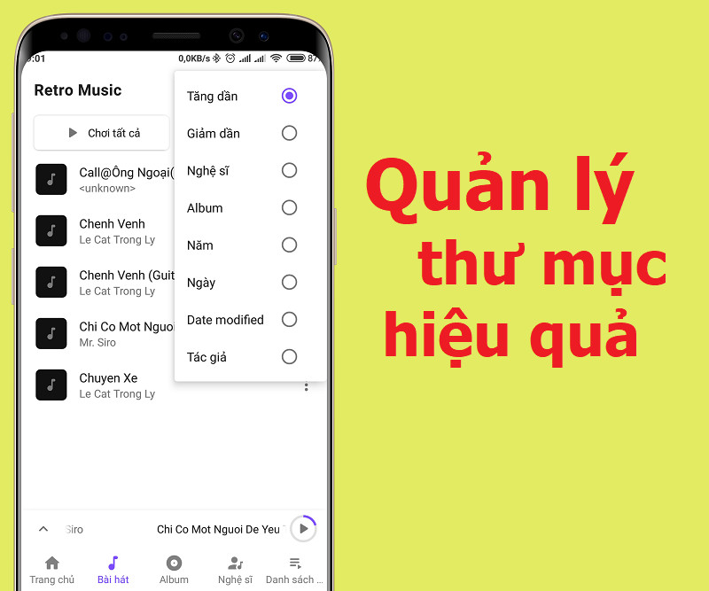 Quản l&yacute; thư mục hiệu quả