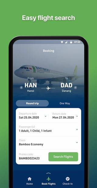 Quản lý đặt chỗ trên Bamboo Airways