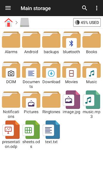 Quản lý file APK trong File Manager+