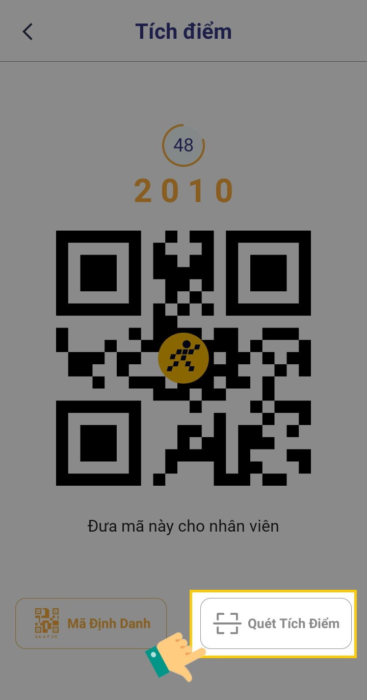 Quét mã QR trên hóa đơn