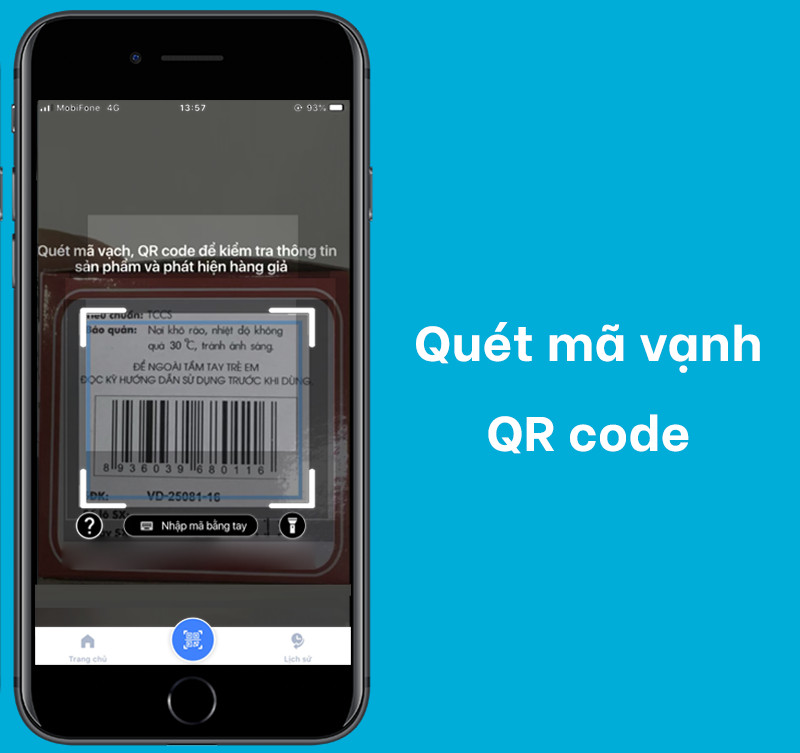 Quét mã vạch, QR code với Barcode Việt