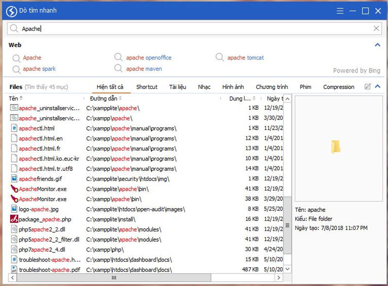 Top 12 Phần Mềm Tìm Kiếm File Thần Tốc Trên Windows