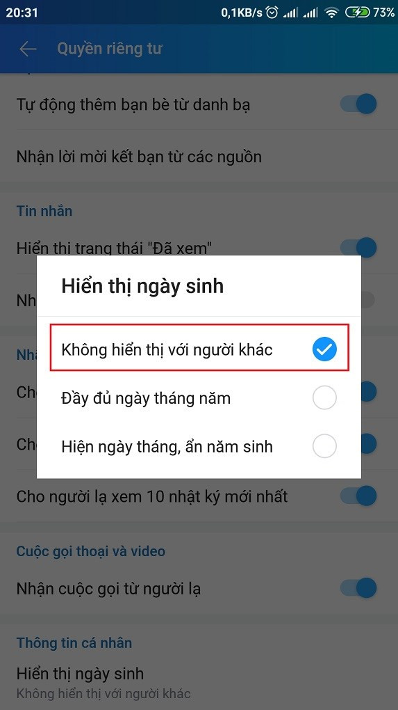 Tắt Thông Báo Sinh Nhật Zalo: Hướng Dẫn Chi Tiết Cho Điện Thoại