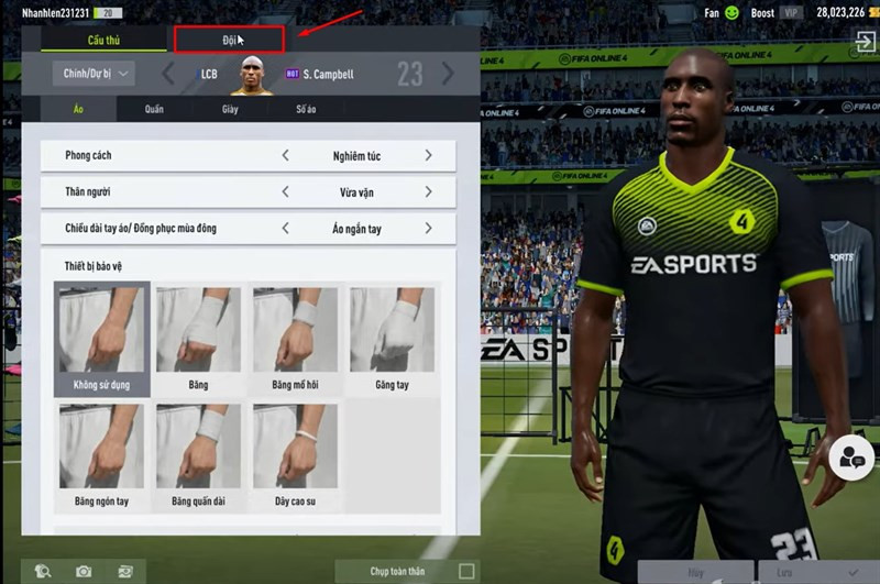 Hướng Dẫn Đổi CLB Trong FC Online (FIFA Online 4) Chi Tiết Nhất