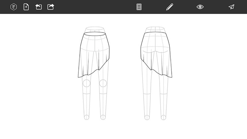 Khám Phá Ứng Dụng Thiết Kế Thời Trang Fashion Design Flat Sketch Trên Android