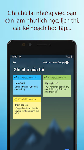 Screenshots App Đếm Ngược Ngày Thi: Đếm ngược thời gian thi THPTQG