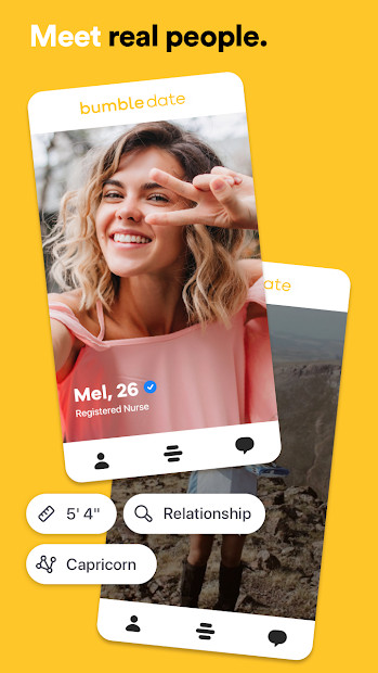 Screenshots Bumble - Ứng dụng kết bạn, hẹn hò nhanh chóng