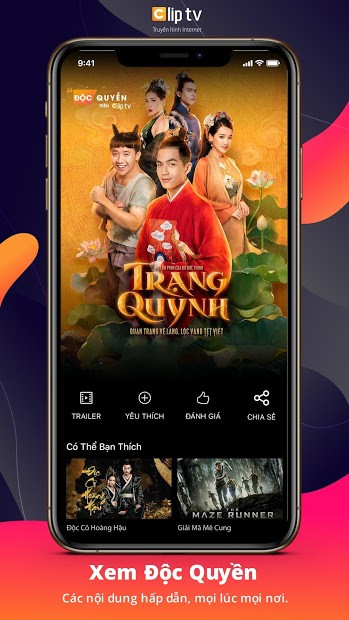 Screenshots Clip TV – Truyền hình internet