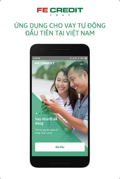 Screenshots FE $NAP: Vay tiền mặt và thẻ - Ứng dụng vay tiền trực tuyến, thủ tục nhanh gọn