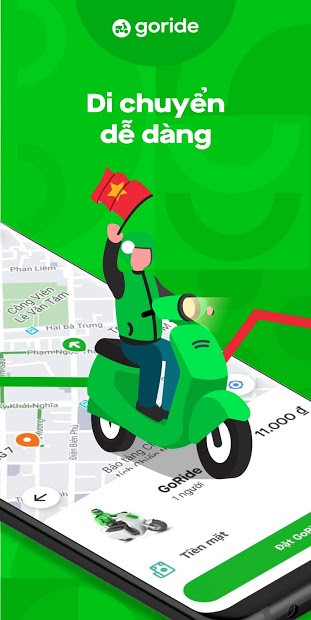 Screenshots GoJek: Ứng dụng đặt xe, giao đồ ăn, giao hàng nhanh