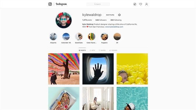 Screenshots Instagram - Mạng xã hội ảnh phổ biến nhất thế giới