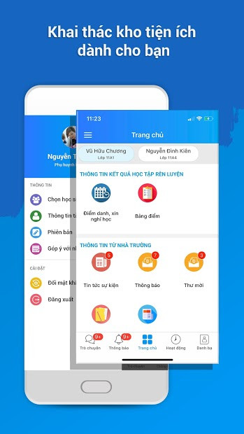 Screenshots Tải ứng dụng eNetViet: app xem điểm, kết quả học tập học sinh