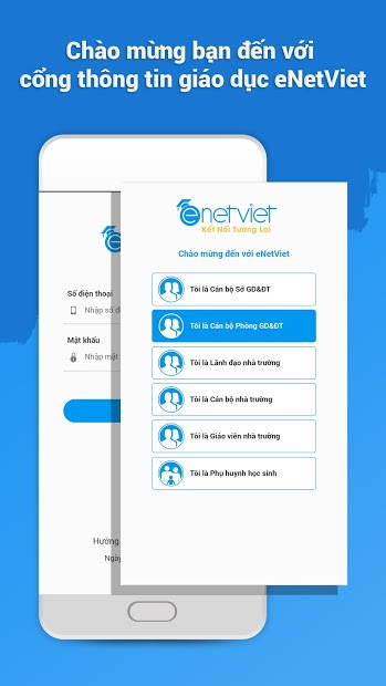 Screenshots Tải ứng dụng eNetViet: app xem điểm, kết quả học tập học sinh