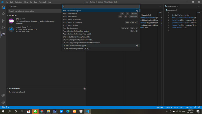 Screenshots Tải Visual Studio Code: Phần mềm hỗ trợ lập trình đa ngôn ngữ của Microsoft