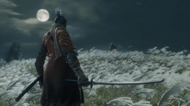 Sekiro đối đầu với boss