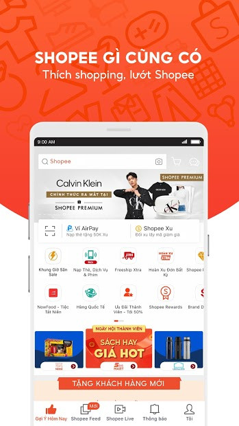 Shopee: Thiên đường mua sắm online giá rẻ trên điện thoại