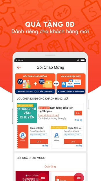 Shopee: Thiên đường mua sắm online giá rẻ trên điện thoại