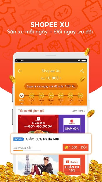 Shopee: Thiên đường mua sắm online giá rẻ trên điện thoại