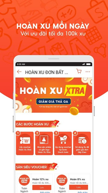 Shopee: Thiên đường mua sắm online giá rẻ trên điện thoại