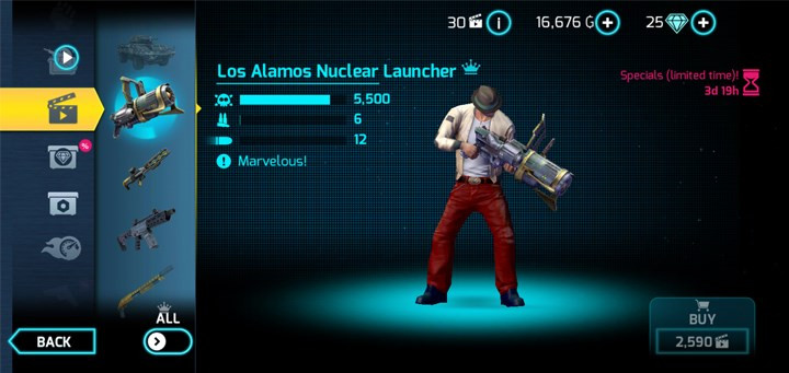 S&uacute;ng Los Alamos Nuclear Launcher hạng nặng