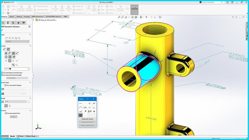 Solidworks tích hợp CAD/CAM/CAE