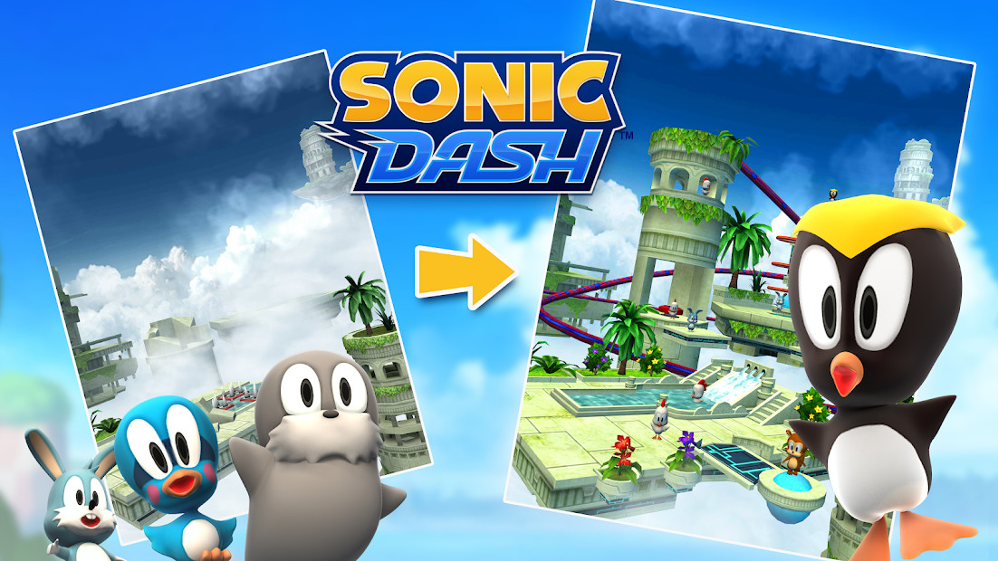 Sonic Dash trên điện thoại